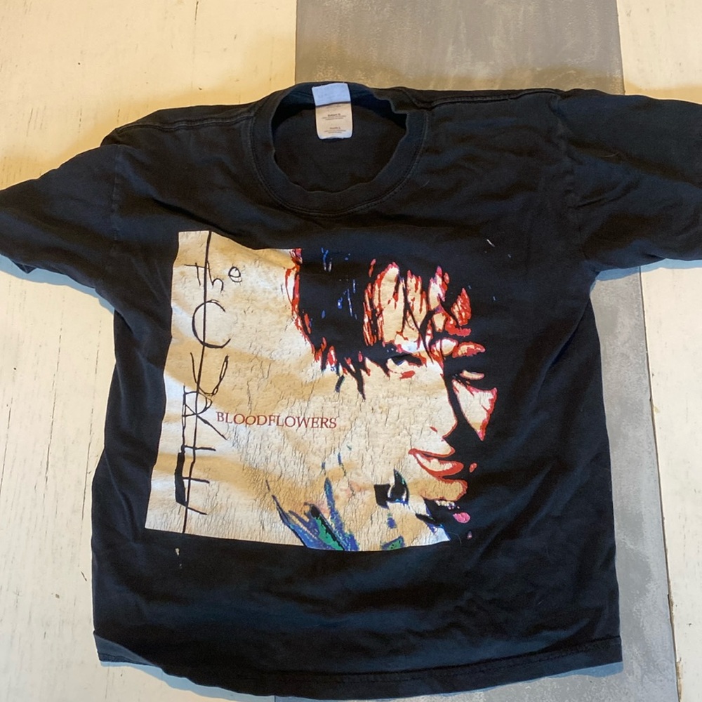 The Cure Bloodflowers vintage band tee youth L